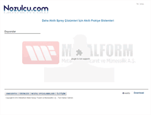 Tablet Screenshot of nozulcu.com